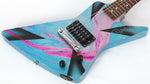 JEM Steve Vai Owned Despagni Wyld Styles MC Mini Swirl Dipped Electric Guitar