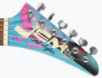 JEM Steve Vai Owned Despagni Wyld Styles MC Mini Swirl Dipped Electric Guitar