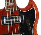 Vintage Kay K2B SG Cherry Electric Bass Guitar