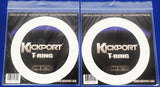 Kickport TRG-WH White T Ring Replacement Drum Drums Percussion NOS