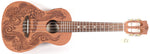 Luna Henna Dragon Mahogany Concert Acoustic Electric Ukulele Uke Satin Natural