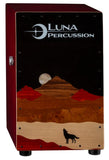 Luna Vista Wolf Snare Cajon Percussion Hand Drum