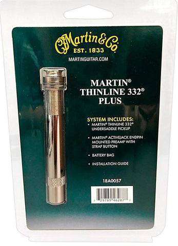 Martin Thinline 332 Plus 18A0057 Active Acoustic Guitar Pickup System