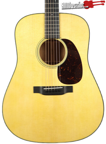 Martin USA D18 Standard Dreadnought Tinted Natural Acoustic Guitar