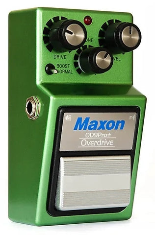 plus pedal guitar Maxon Japan OD-9 Pro Plus Overdrive Electric Guitar Effect Pedal – All Music Inc