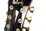 McCurdy Mercury Distressed Cherry Sunburst Electric Guitar