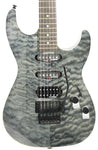 Michael Kelly 1964 SuperStrat Trans Black Electric Guitar MK64SHBPRF