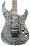 Michael Kelly 1964 SuperStrat Trans Black Electric Guitar MK64SHBPRF