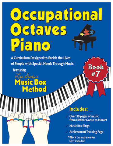 Occupational Octaves Piano Book Special Needs Music Instruction Lessons Method Books 7