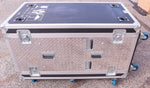 Olympic Custom Diamond Plate 25U Professional Rolling Rack Case