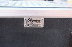 Olympic Custom Diamond Plate 25U Professional Rolling Rack Case