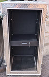 Olympic Custom Diamond Plate 25U Professional Rolling Rack Case