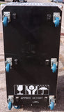 Olympic Custom Diamond Plate 25U Professional Rolling Rack Case