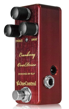 One Control Cranberry Overdrive Electric Guitar Effect Pedal BJF Serie – All Music Inc