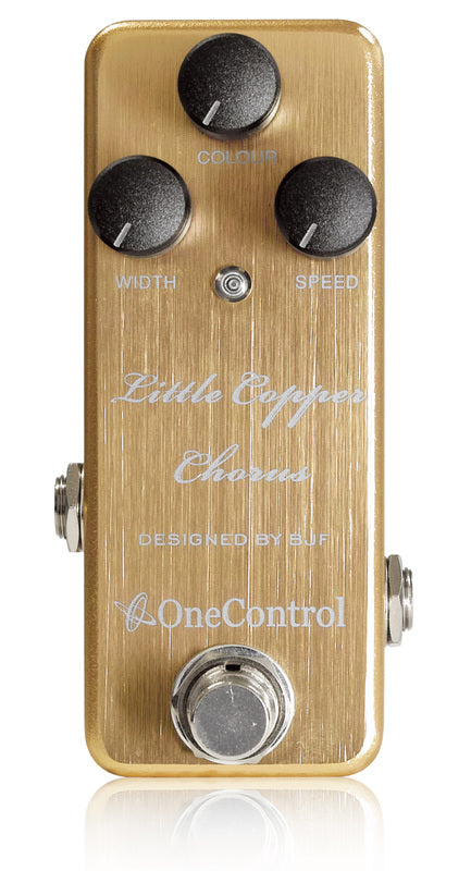 One Control Little Copper Chorus Electric Guitar Effect Pedal BJF Seri – All Music Inc