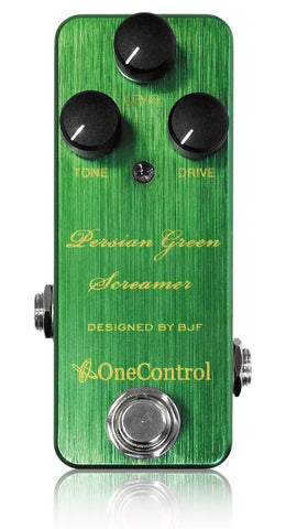 One Control Persian Green Screamer Effect Pedal