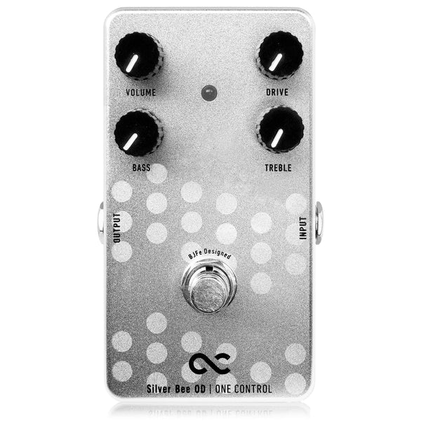 One Control Silver Bee OD Overdrive Electric Guitar Effect Pedal BJFe Series