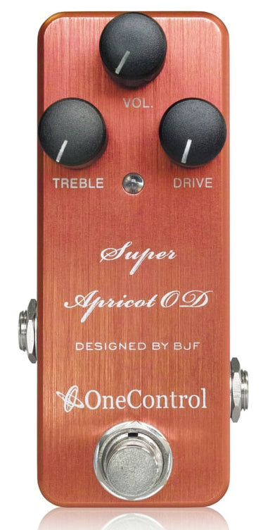 One Control Super Apricot OD Ovedrive Effect Pedal