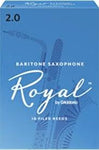 Royal Baritone Sax Reeds 2.0 Box of 10
