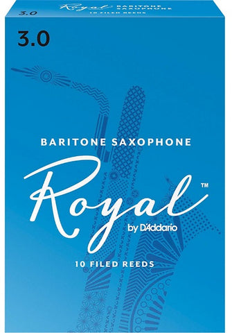Royal Baritone Sax Reeds 3.0 Box of 10