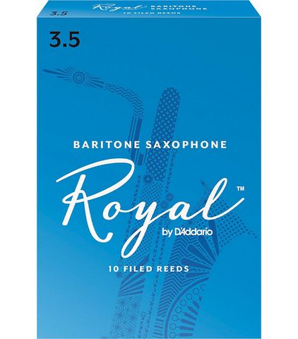 Royal Baritone Sax Reeds 3.5 Box of 10