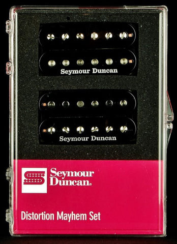 Seymour Duncan Distortion Mayhem Humbucker Pickup Set Black