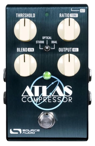 Source Audio One Series Atlas Compressor Guitar and Bass Effect Effects Pedal