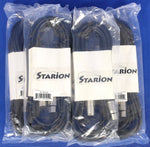 5-Pack Starion ST-MC20 20' XLR Cable Cables Microphone Mic