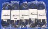 5-Pack Starion ST-MC20 20' XLR Cable Cables Microphone Mic