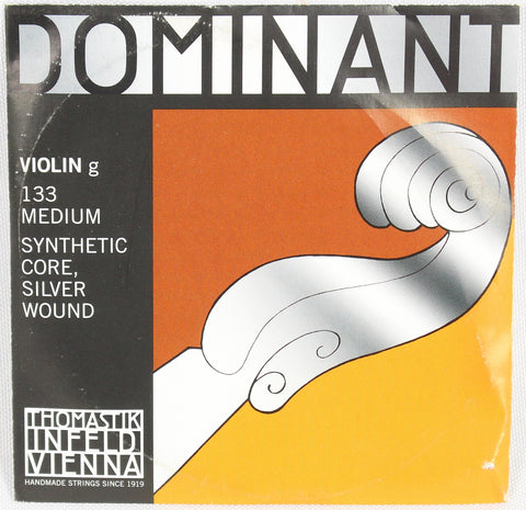 Dominant 133 4/4 Violin G Silver Wound String Thomastik Strings Orchestral