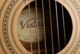 Vintage VE880PB Paul Brett Satin Natural Acoustic Electric Guitar