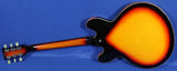 Fretking Vintage VSA500 Sunburst Semi-Hollow Electric Guitar Wilkinson