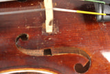 Vintage Von Friedrich August Glass Stradivarius 1737 4/4 German Violin