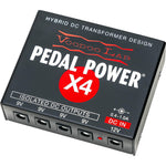 Voodoo Lab Pedal Power X4 Electric Guitar Effect Pedal Board Power Supply