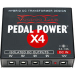 Voodoo Lab Pedal Power X4 Electric Guitar Effect Pedal Board Power Supply