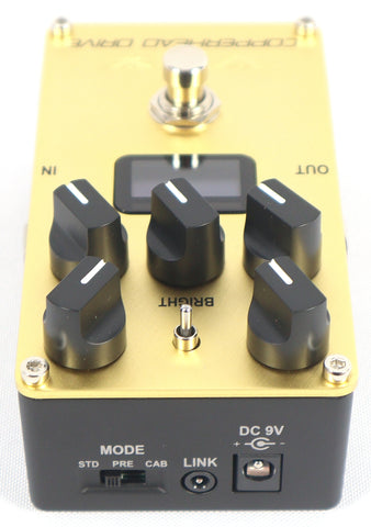 vox valvenergy pedals Vox Valvenergy Copperhead Drive Electric Guitar Overdrive Effect Pedal – All Music Inc