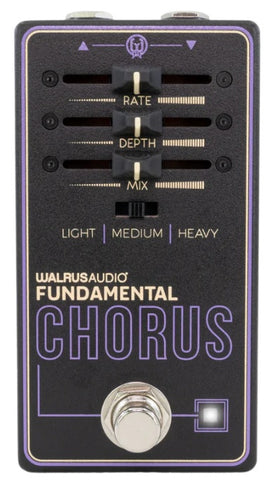 Walrus Audio Fundamental Series Chorus Electric Guitar Effect Pedal
