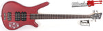 Warwick Rockbass Corvette Double Buck 4-String Burgundy Red Electric Bass Guitar